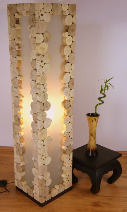 Stehlampe Holz Selber Machen ~ Stehleuchte Baumscheiben mit Glas Standlampe Wohn Esszimmerlamp Stehlampe Holz Selber Machen ~ Stehleuchte Baumscheiben mit Glas Standlampe Wohn Esszimmerlamp