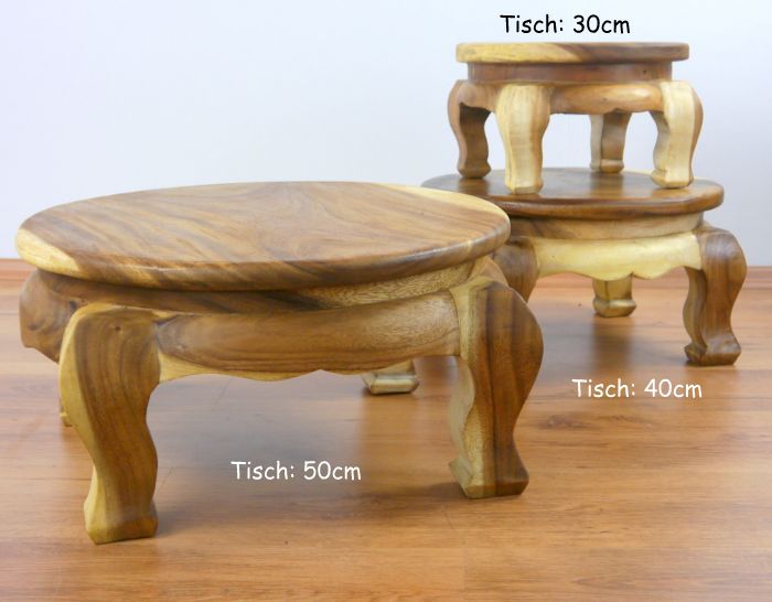 Opiumtisch rund, Beistelltisch, Nachttisch, Podest Opiumtisch rund, Beistelltisch, Nachttisch, Podest