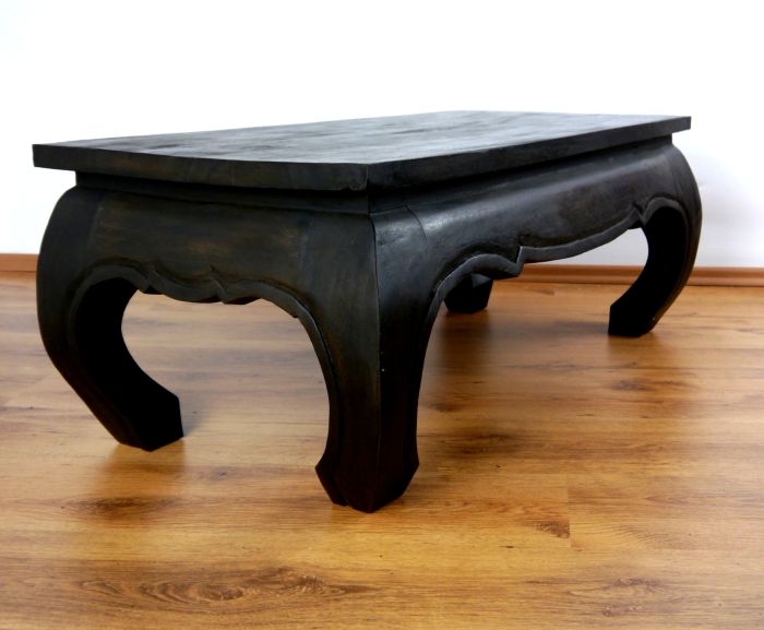 Opiumtisch 100x50cm Massivholz Couchtisch Beistelltisch Opiumtisch 100x50cm Massivholz Couchtisch Beistelltisch