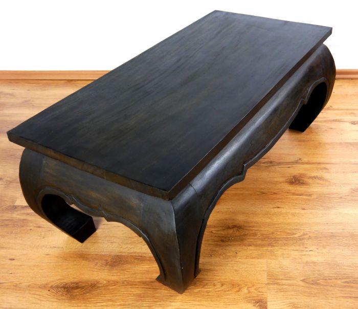 Opiumtisch, schwarz, Couchtisch,Beistelltisch,Massivholz Opiumtisch, schwarz, Couchtisch,Beistelltisch,Massivholz