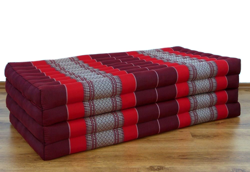 Folding mattress 100% natural Kapok filling bed foldable cushion relaxation XXL 